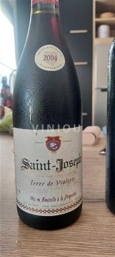 Rhônen laakso Saint-Joseph Cave de Tain Terre de Violette 2004