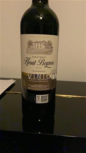 Bordeaux Haut-Médoc Château Haut Beyzac 2012