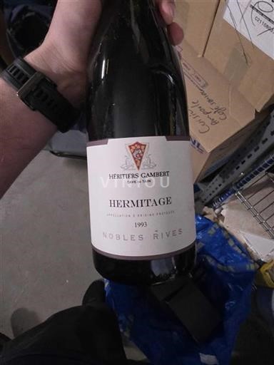 Údolí Rhôny Hermitage Héritiers Gambert Nobles Rives 1993