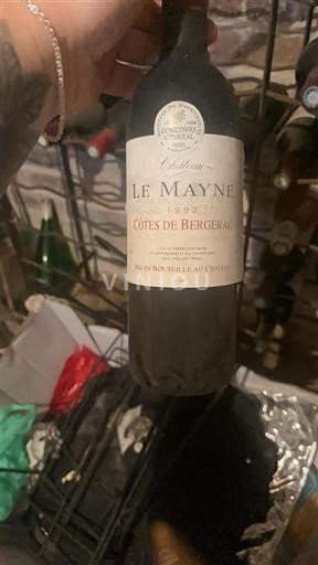 South West Côtes de Bergerac Château Le Mayne 1992