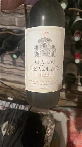 Bordeaux Médoc Château Les Collines 1988