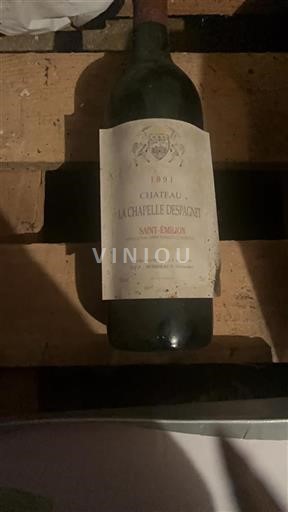 Bordeaux Saint-Émilion Château La Chapelle Despagnet 1991