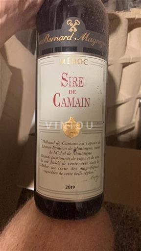Burdeos Médoc Bernard Magrez Sire de Caman 2019