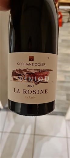 Alpes và các vùng Rhodanien Collines rhodaniennes Stéphane Ogier La Rosine 2021