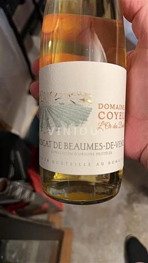 Rhônen laakso Muscat de Beaumes de Venise Domaine Coyeux L'Or des Dentelles 2022