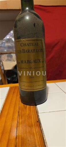 Burdeos Margaux Château Les Barraillots 1994