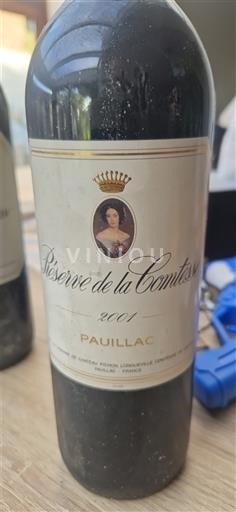 Bordeaux Pauillac Château Pichon Longueville Comtesse de Lalande Réserve de la Comtesse 2001