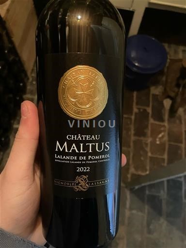 Bordeaux Lalande-de-Pomerol Château Maltus 2022