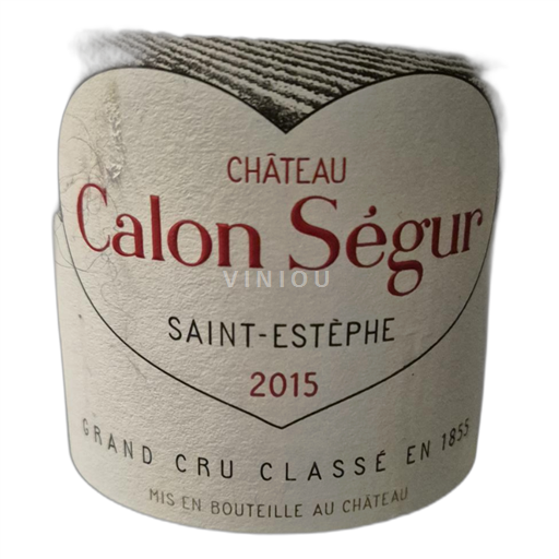 Bordeaux Saint-Estèphe Grand Cru Château Calon Ségur 2015