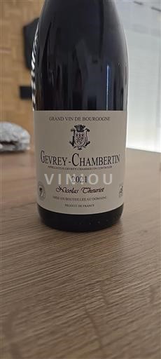 Burgundi Gevrey-Chambertin Nicolas Theuriet 2021