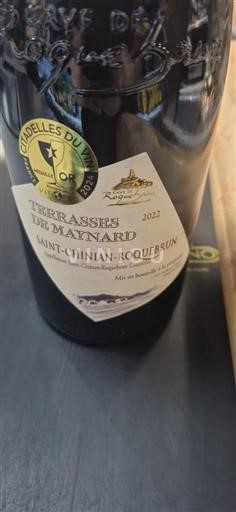 Languedoc Saint-Chinian Roquebrun Terrasses de Maynard 2019