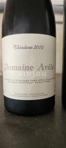 Linguadoca Non specificato Domaine Avéla Théodore 2010