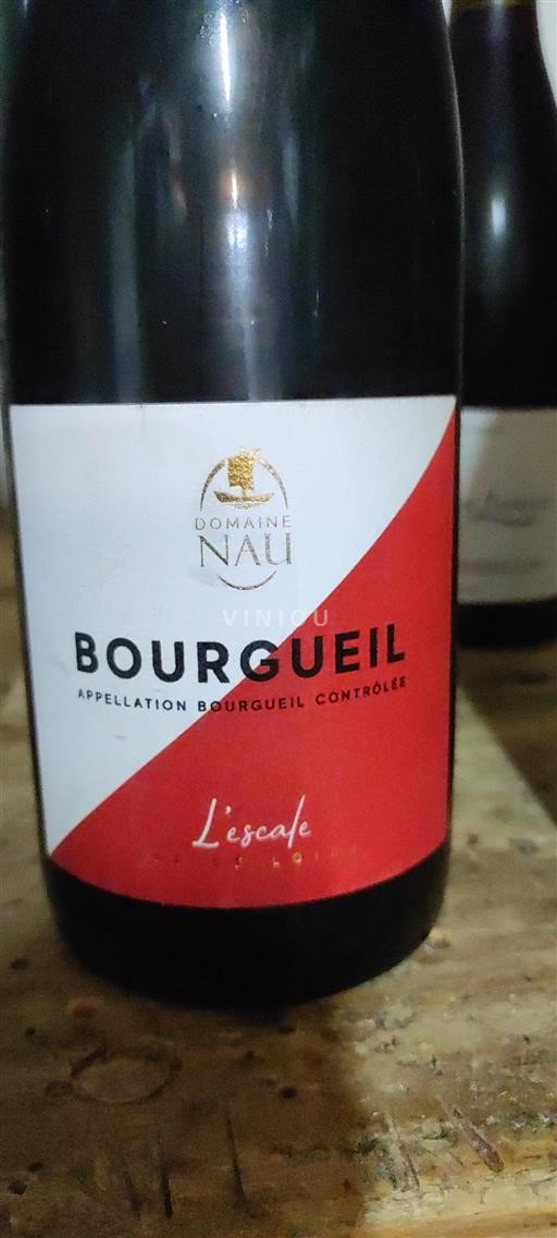 Valle del Loira Bourgueil Domaine Nau L'escale 2022