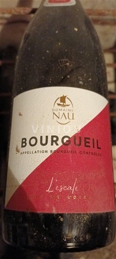 Vallée de la Loire Bourgueil Domaine Nau L'escale 2022