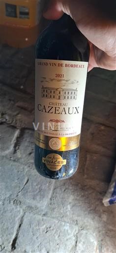 Bordo Château Cazeau 2021