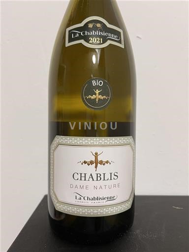 Burgundi Chablis La Chablisienne Dame Nature 2021