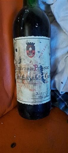 Bordeaux Saint-Émilion Grand Cru Château Pressac 1981