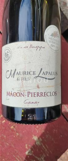 Borgonha Mâcon e mâcon-villages Maurice Lapalus & Fils Não Sazonado