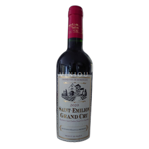 Bordeaux Saint-Émilion Grand Cru Saint Émilion  2020