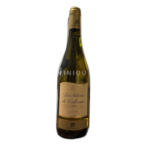 Roussillon Collioure Terres des Templiers Les Schistes de Vallbonne 2018
