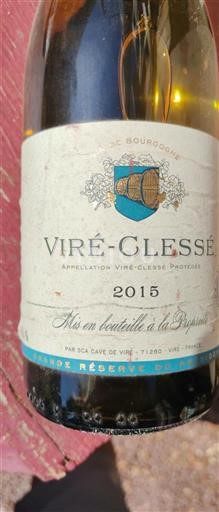 Borgonha Viré-clessé SCA Cave de Viré Grande Réserve du Président 2015