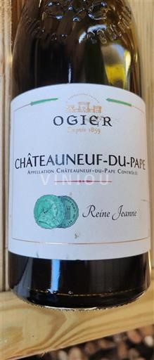 Rhônedalen Châteauneuf-du-Pape Ogier Reine Jeanne 2016