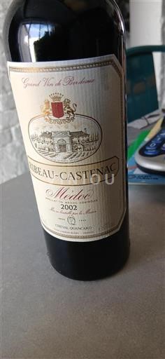 Bordeaux Médoc Ribeau-Castenac 2002