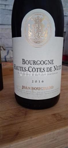 Burgund Hautes Côtes de Nuits Jean Bouchard 2016