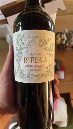 Bordeaux Saint-Émilion Grand Cru Château Ripeau 2022
