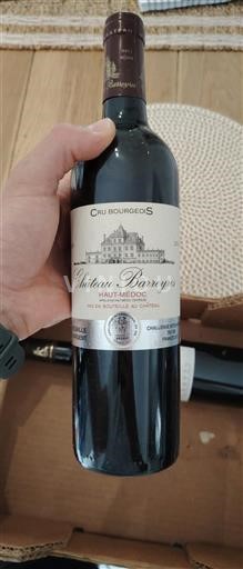 Bordeaux Haut-Médoc Cru Bourgeois Château Barreyre 2015