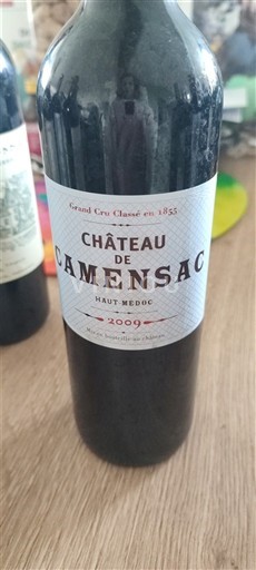 Bordeaux Haut-Médoc Grand Cru Château Camensac 2009