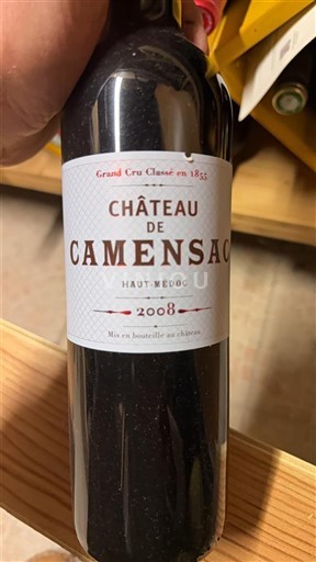 Bordeaux Haut-Médoc Grand Cru Château Camensac 2008