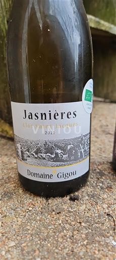 Loiretal Jasnières Domaine Gigou Clos Saint Jacques 2021