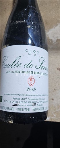 Thung lũng sông Loire Không được chỉ định Clos de la Coulée de Serrant 2019
