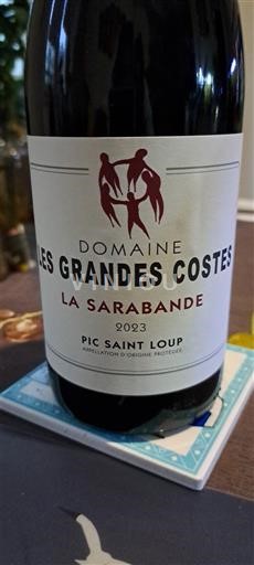Languedoc Pic-Saint-Loup Domaine Les Grandes Costes La Sarabande 2023