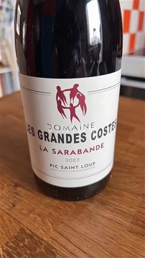 Languedoc Pic-saint-loup Domaine Les Grandes Costes La Sarabande 2023