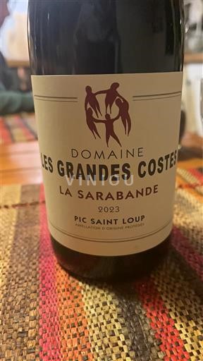 Languedoc Pic-Saint-Loup Domaine Les Grandes Costes La Sarabande 2023