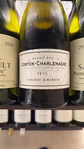 Burgund Corton-Charlemagne Grand Cru Vincent Girardin 2015