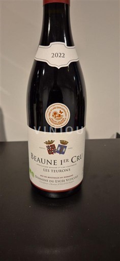 Burgundi Beaune Premier Cru Domaine Lycée Viticole Les Teurons 2022