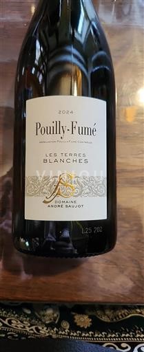 Loire-dalen Pouilly-fumé André Saujot Les Terres Blanches 2024