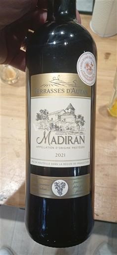 Sud-Ouest Madiran Terrasses Autan 2021