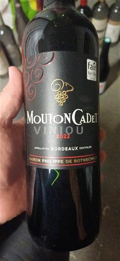 Bordeaux Baron Philippe de Rothschild Mouton Cadet 2022