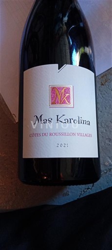 Roussillon Côtes du Roussillon Villages Mas Karolina 2021