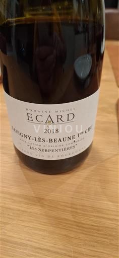 Burgund Savigny-lès-Beaune Premier Cru Domaine Michel Ecard Les Serpentières 2018