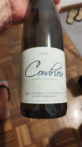 Rhône Valley Condrieu Laurent Marthouret 2018