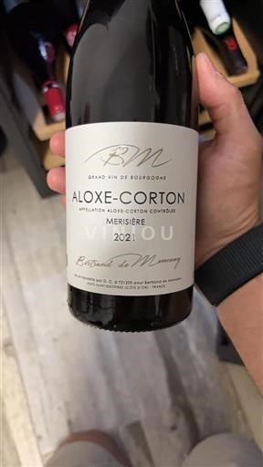 Burgundi Aloxe-Corton Bertrand de Monceny Merisière 2021