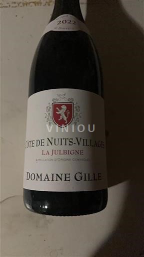 Burgundy Côte de Nuits Villages Grand Cru Domaine Gille La Julbigne 2022