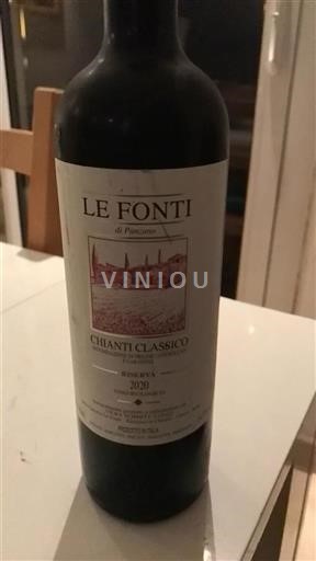 Toscana Chianti Classico Le Fonti di Panzano Riserva 2020