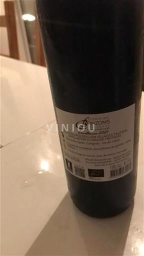 Rosellón No especificado Domaine Bonzoms Excellence 2021