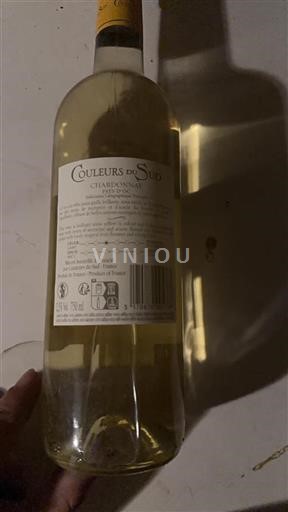 Languedoc-Roussillon Pays d'Oc Couleurs du Sud Chardonnay 2022